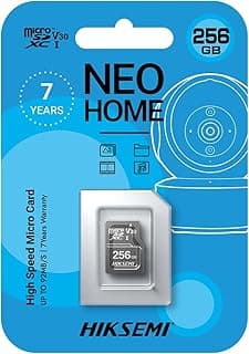 شريحة Micro SD D1سعة 256 جيجابايت عالية السرعة لكاميرات الواي فاي من هيكسيمي