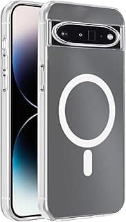 جراب لـ Google Pixel 6 Pro شفاف كريستالي [غير متوافق مع MagSafe] جراب جل TPU ناعم سيليكون مرن مضاد للخدش غطاء شفاف TPU - شفاف