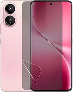 اسكرينة حماية للخصوصية بلاستيك متوافقة مع vivo V60 Lite – مضادة للصدمات – بدون إطار أسود – تغطي حتى الحافة السوداء – لا تدعم بصمة الإصبع