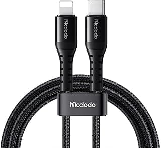 CA-5631 36W 3A Type-C to Lightning Charging and Data Cable
