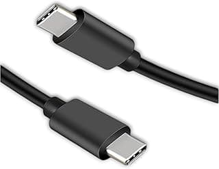 كابل USB 2.0 للشحن السريع مصمم لتبسيط حياتك، متوافق مع الهواتف الذكية، وحدات تحكم PS، راديو محمول، سماعات، مراوح، باور بانك (Type-C : USB-C، أسود)