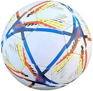 Premium Quality World Cup Soccer Ball For The Ultimate Game Experience, 32 Panel, Size 4, Aims To Enhance Athletic Performance With Precision-Engineered Features - Multi Colour