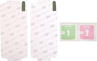 2 in 1 Full Body Soft Gelatin Screen Protector (Front + Back) 3D Full Coverage, Ultra Thin, Anti Brocken, Scratch and Shock Resistant Compatible with Oppo F3 Plus (0.2MM) - Transparent
