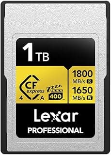 Gold Series Professional 1TB CFexpress 4.0 Type-A Memory Card