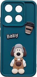 جراب ظهر بلاستيك لهاتف انفنكس Smart 7، أخضر PAN KALB-4-494