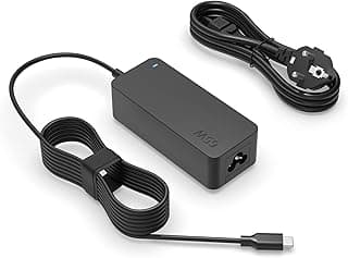 كابل شحن USB-C بقدرة 65 وات من سوبرر مناسب لأجهزة اتش بي سبكتر x360، زد بوك فايرفلاي 14 G7 G8 15 G7، ZHAN 66 برو لابتوب نوع C مع شاحن باور سبلاي، أسود