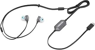 Legion E510 RGB Gaming in-Ear Headphones, 7.1 Surround Sound, Hi-Res Audio, in-line Controller with RGB Lights, Multi-Platform Support (PC, Tablet, Phone) with USB-C