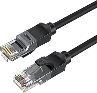 كابل إيثرنت VegGieg CAT6 1000Mbps Gigabit UTP بطول 1 متر