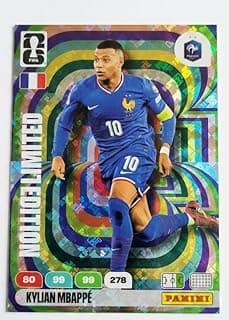 Kilian Mbappe, Limited Edition XXL Trading Card, FIFA World Cup 2026, Adrenalyn XXL, France