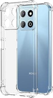 جراب شفاف لهاتف Honor X5B / X5b Plus، ممتص صدمات من جل TPU ناعم وشفاف وغطاء خلفي للحماية