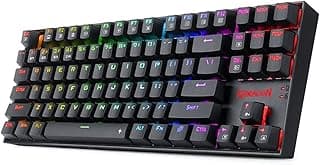 كيبورد جيمنج K552 KUMARA PRO ميكانيكي لاسلكي RGB - مفاتيح زرقاء - بلوتوث/2.4Ghz/سلكي - أسود