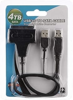 كابل محول 3usb إلى SATA لهارد ديسك