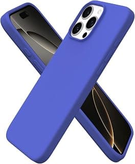 Compatible with iPhone 16 Pro Max Case 6.9", Slim Liquid Silicone 3 Layers Soft Gel Rubber Shockproof Protective Cover with Anti-Scratch Microfiber Lining-Ultramarine