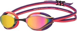 Python Mirror Swimming Goggles for Unisex, Multicolor