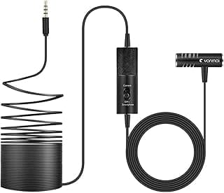 Yanmai R933S Lavalier Omnidirectional Camera Mobile Microphone For Mobile Phone Mini Condenser Mic Collar Microphone