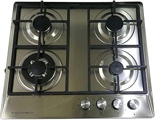 S603OC Stainless Steel Built-in Hob, 4 Burners - Silver