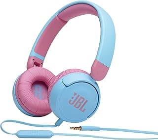 سماعة جيه بي ال JR310 بلو على الأذن رأس سلكية للاطفال من جيه بي ال JR310BLU - زرقاء أزرق، JBL جيه ار 310 بلو
