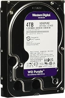 مشغل دبليو دي بيربل 4000GB 256MB 3.5IN ساتا 6 جيجابايت في الثانية 5400 لفة/الدقيقة