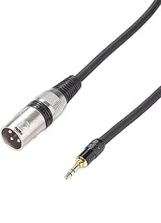 كابل XLR من أنكابل بطول 6 قدم متوافق مع التابلت