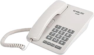 EL-ADL Tec 102BE Fixed Landline Phone (White)
