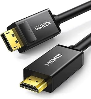 كابل منفذ عرض HDMI فل اتش دي 1 متر من يوجرين (أسود)