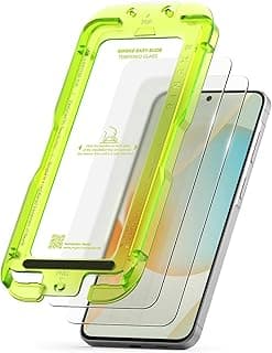 واقي شاشة زجاج مقسى Ringke Easy Slide لسامسونج سامسونج A57 5G [سهل التركيب] متوافق مع الجرابات، زجاج مقسى ممتاز مقاوم للكسر بصلابة 9H - عدد 2
