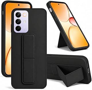 لهاتف Realme C85 Pro 4G، جراب ظهر مغناطيسي للسيارة من السيليكون الناعم مع مسند رأسي وحماية كاملة ضد البصمات