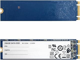 قرص تخزين داخلي SSD M.2 2280 SATA سعة 256 جيجابايت