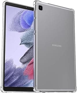 Clear Case Compatible With Samsung Galaxy Tab A7 Lite 8.7 2021 (SM-T220/T225/T227) Ultra Soft Flexible Transparent TPU Skin Gel Back Cover Shell