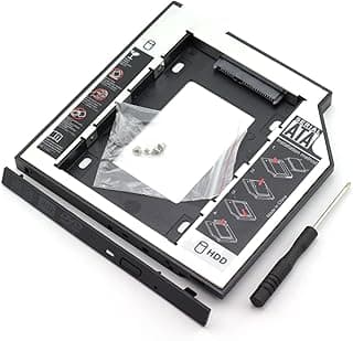 جراب قرص صلب يونيفرسال 9.5 ملم، محول هارد HDD ساتا 3.0 اس اس دي، جراب قرص صلب هارد HDD وهارد SSD لأجهزة اللاب توب ومحرك الأقراص الضوئية من اتداراز