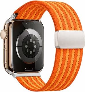 سوار رياضي Solo Loop من Dl3 Mobilak متوافق مع ساعة ابل مقاس 42mm 44mm 45mm 46mm 49mm، حزام مغناطيسي مرن لساعة ابل سيريس 11 10 9 8 7 6 5 4 3 Ultra 3 2 1 SE SE2