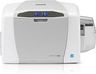 طابعة بطاقات هوية دي تي سي C50 من فارجو، حراري