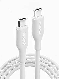 OCD-1145CC Ultra-Fast Charging Cable – 1M Heavy-Duty Type-C to Type-C Power Cord with 5A High-Current Output, 480Mbps Data Transfer for Flagship Smartphones, Laptops & Tablets – White