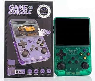 Zain Official R36S Retro Handheld Game Console - 64GB Portable Classic Video Game System