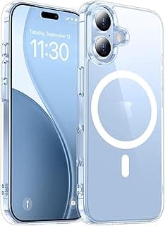 Magnetic Case, Compatible with MagSafe [Anti-Yellowing] Clear Protective Cover (iPhone 17)
