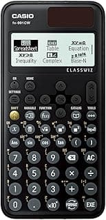 آلة حاسبة علمية FX-991CW-W-DT، أسود