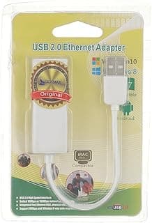كارت محول شبكة USB 2.0 إلى إيثرنت RJ45 بسرعة 10/100 ميجابت في الثانية