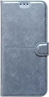 Case Compatible with Samsung Galaxy A37 Flip Leather Case Cover New Design High Quality Two-Layer Drop Protection Screen Protection Case for Samsung Galaxy A37 (Blue)