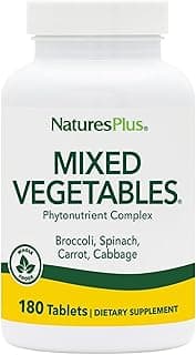 Natures Plus - Mixed Vegetables 180 Tablets 48551