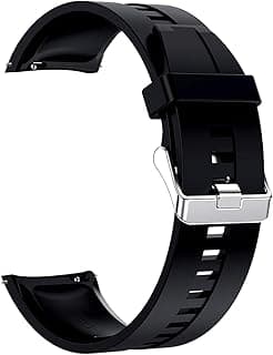 Microwear Watch strap, smart watch straps, quick release, leather/silicone strap, adjustable smartwatch replacement straps for men, women