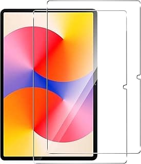 (2 Pieces) Screen Protector for Huawei Matepad SE 11 Inch 2024, Mica Tempered Glass, 9H Hardness, Curved Edges
