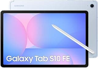 Galaxy Tab S10 FE, Wi-Fi Android Tablet, 8GB RAM, 128GB Storage, 10.9 Inch, 90Hz Display, S Pen Included, IP68, 8000mAh Battery, Blue (Samsung Turkey Guaranteed)