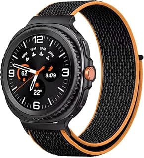 Fekra Nylon Sport Strap for Samsung Galaxy Watch 8 (40mm / 44mm) & Galaxy Watch 8 Classic (46mm) – One-Click No-Gap Waterproof Nylon Band