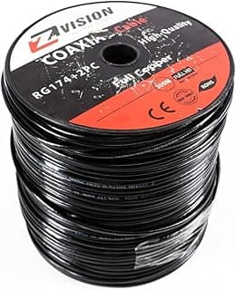 كابل كاميرا جينيريك RG174 ZV300 - ZVISION