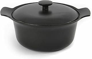 Berghoff - covered stockpot cast iron black 24 cm 36.5x30x15.5