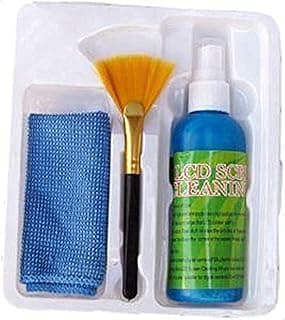 Generic Computer Cleaning Kit - Sprays, Small Towel, Brush for Laptops & PCs - 1 Pack