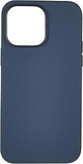 Devia Nature Series Silicone Magnetic Case for iPhone 14 Pro Max, 6.7 Inch Size, Navy Blue
