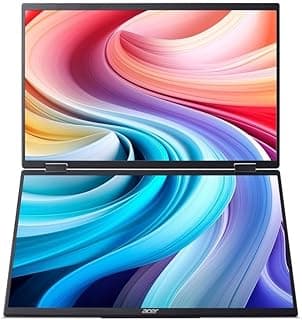 ايسر شاشة PD163Q 2x 15.6 بوصة FHD IPS نوع C محمولة مزدوجة العرض