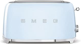 TSF02PBUK 4 Slice Toaster, Long Extra Wide Slots, 3 Pre Set Options, Pastel Blue
