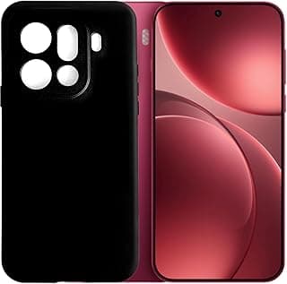 جراب لموبايل اوبو فايند X9 برو من نيووكل، 【6.78 انش】جراب حماية ناعم مضاد للخدش والصدمات مع اوبو فايند X9 برو، اسود